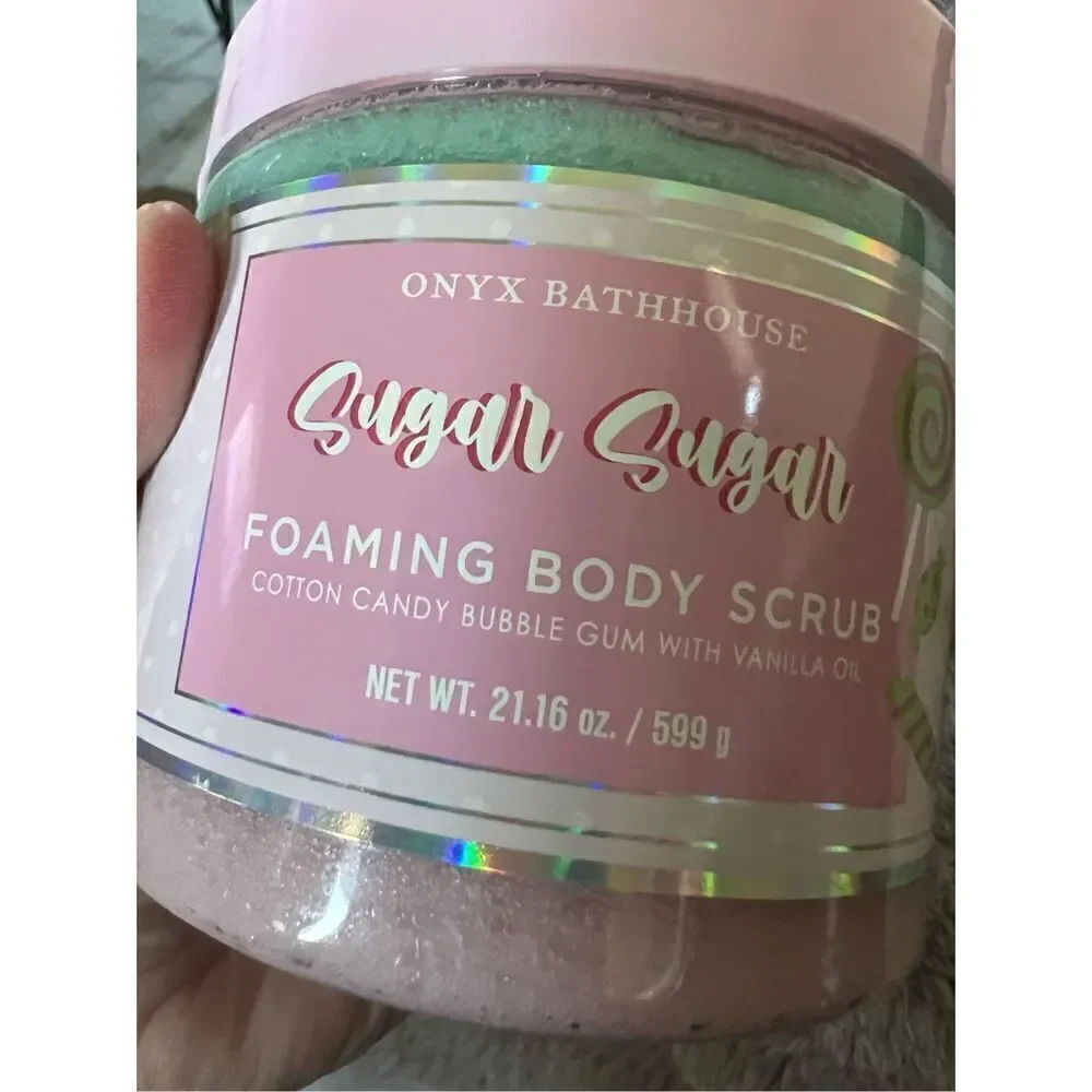 Onyx Bathhouse Foaming Sugar Scrub Sugar Sugar 21.16 oz